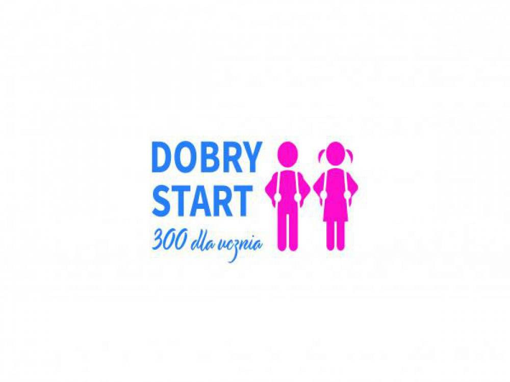 Zdjęcie: Logo Dobry Start 300 dla ucznia